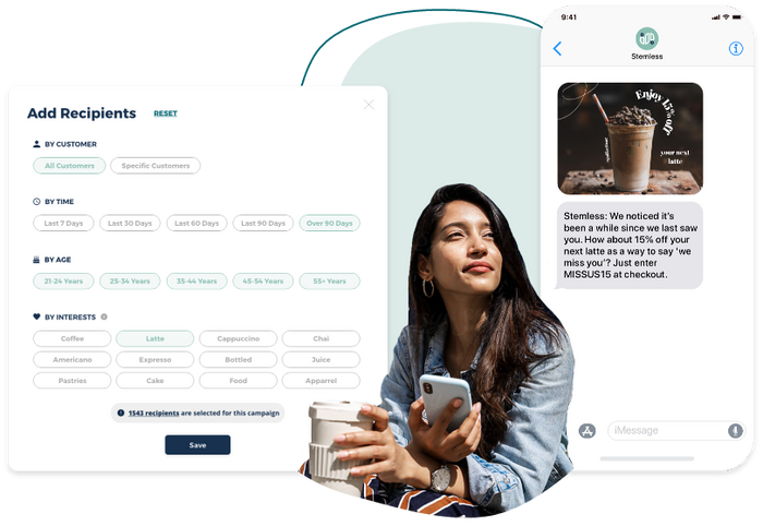 Make sure your loyalty platform uses customer loyalty analytics. We do this across our customer loyalty apps along with centralized marketing data