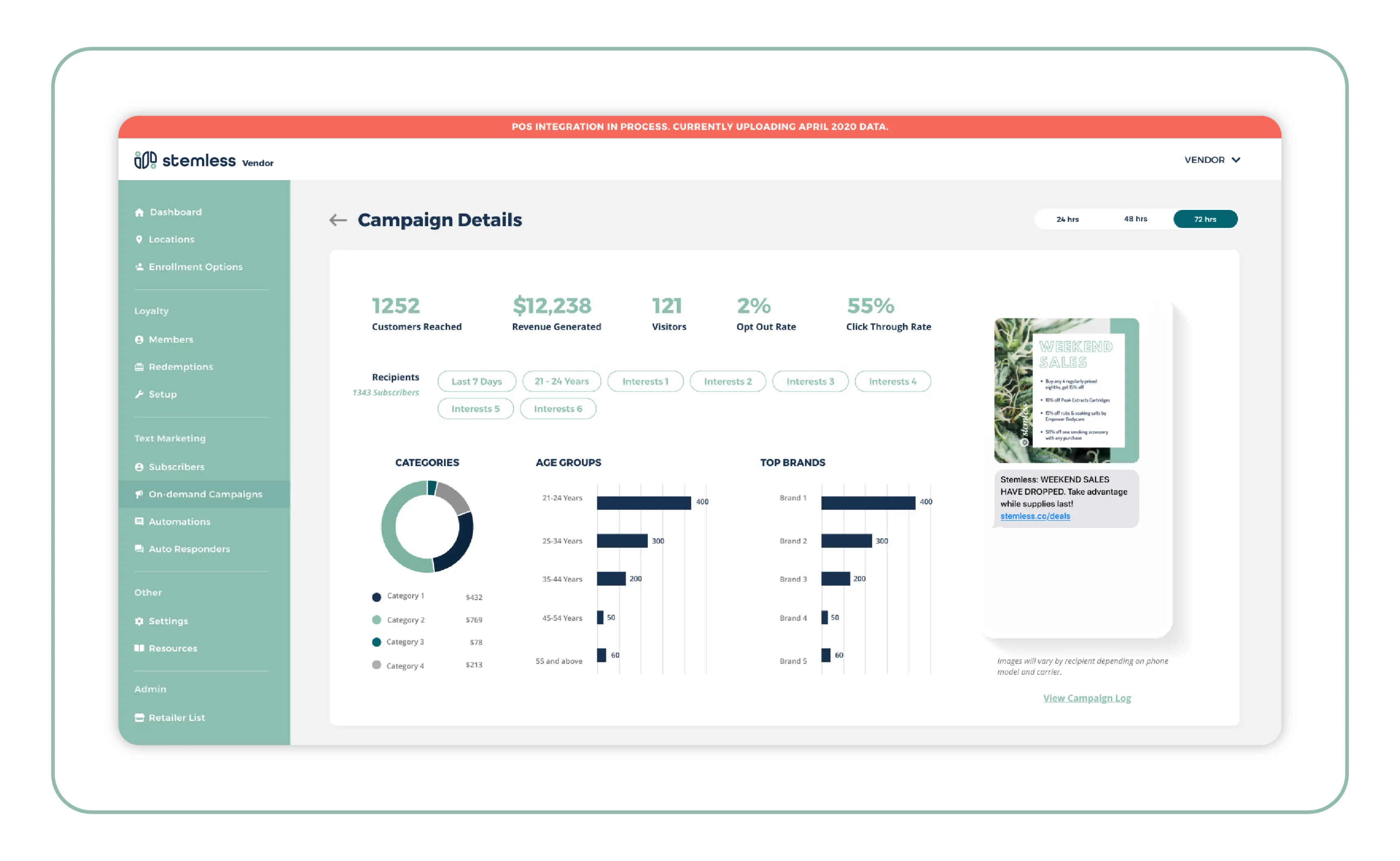 Get the tools you need to set your b2b marketing strategy framework started. Stemless uses real-time data to fuel your SaaS go to market strategy